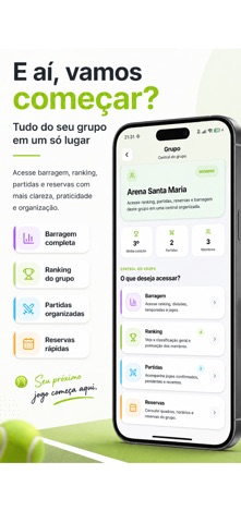 AceLevel - Seu Tênis Diário iPhone screenshot