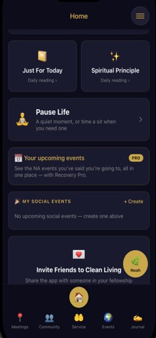 Clean Living – NA Recovery screenshot