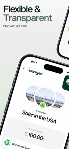 Energea Investment App iPhone screenshot