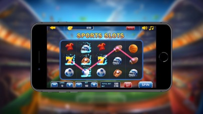 Lucky Sports Slots Machine Screenshot