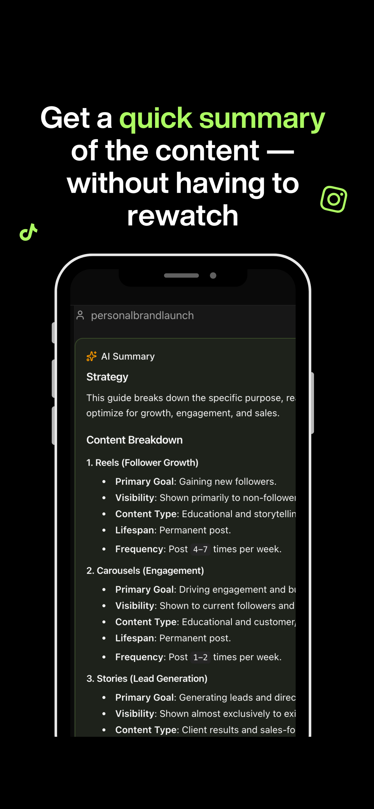 Instasnatch: Save & Act screenshot 3