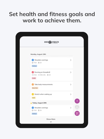 F5 Fitness iPad screenshot