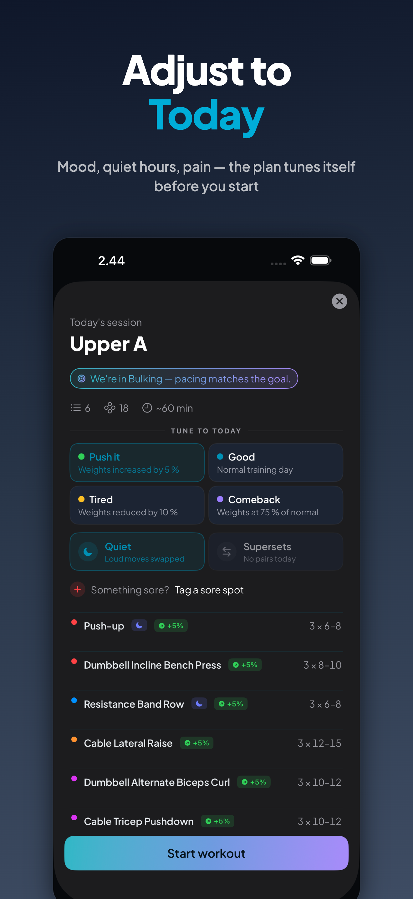 Liftplanr — Home Gym Workouts screenshot 9
