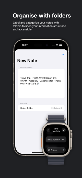 Smart Watch Notes Pro Screenshot 4 of 6