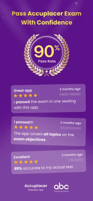 Accuplacer Exam Training 2026 screenshot 1