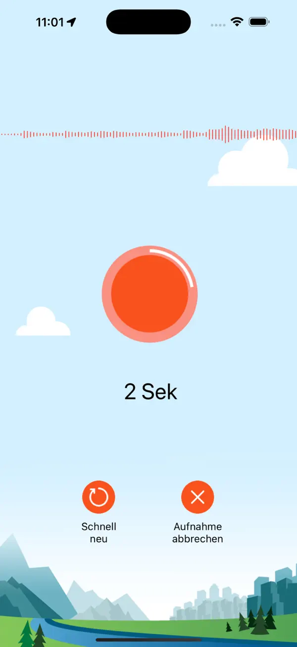 Zwitschomat - Vogelerkennung iPhone App Screenshot 1 – Nachschlagewerke
