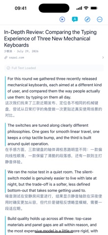 Newsnobo: RSS News Reader Screenshot 2 of 10