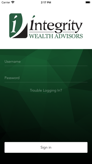 Integrity Wealth Advisors Screenshot