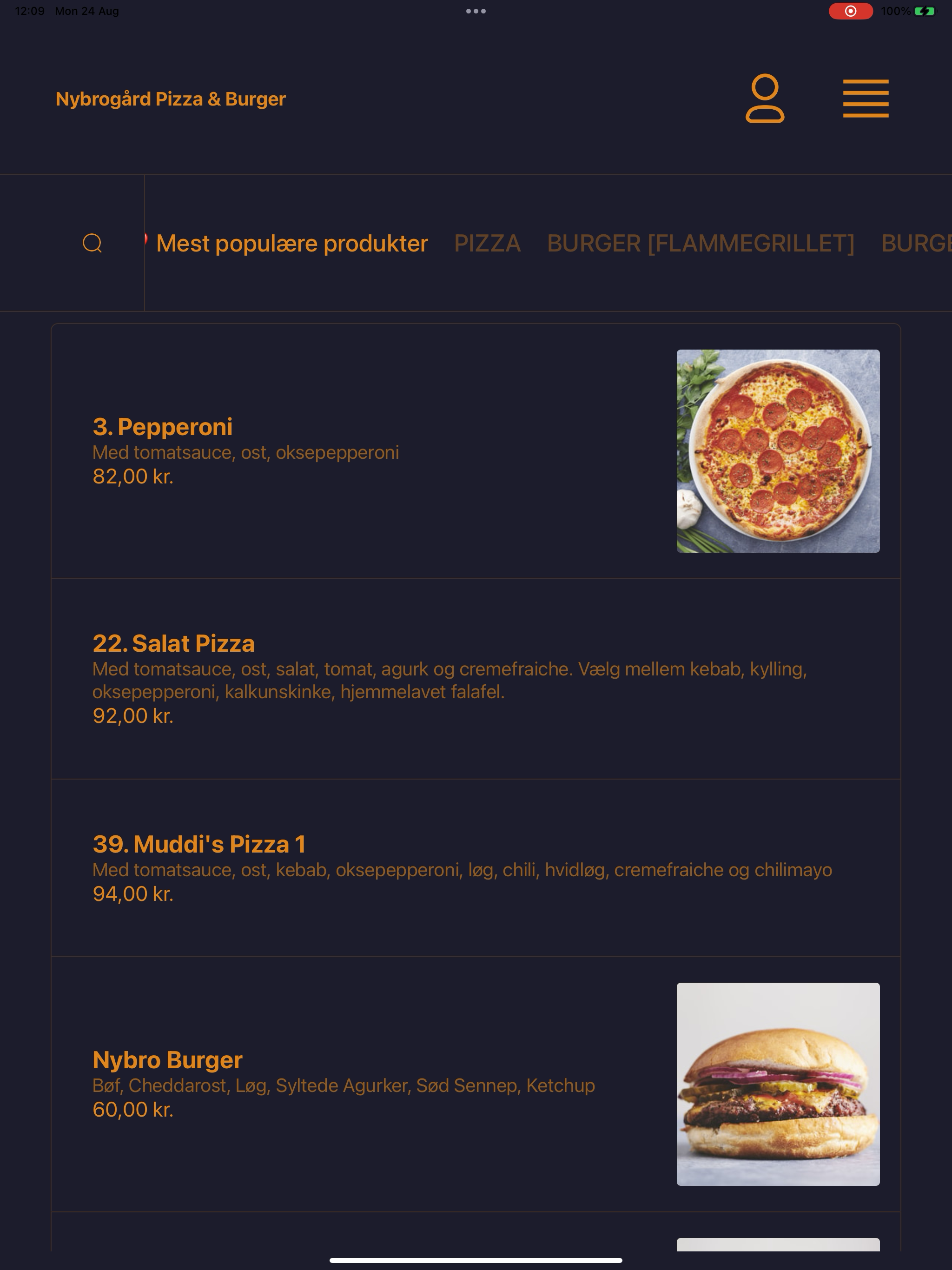 Nybrogård Pizza & Burger screenshot 13