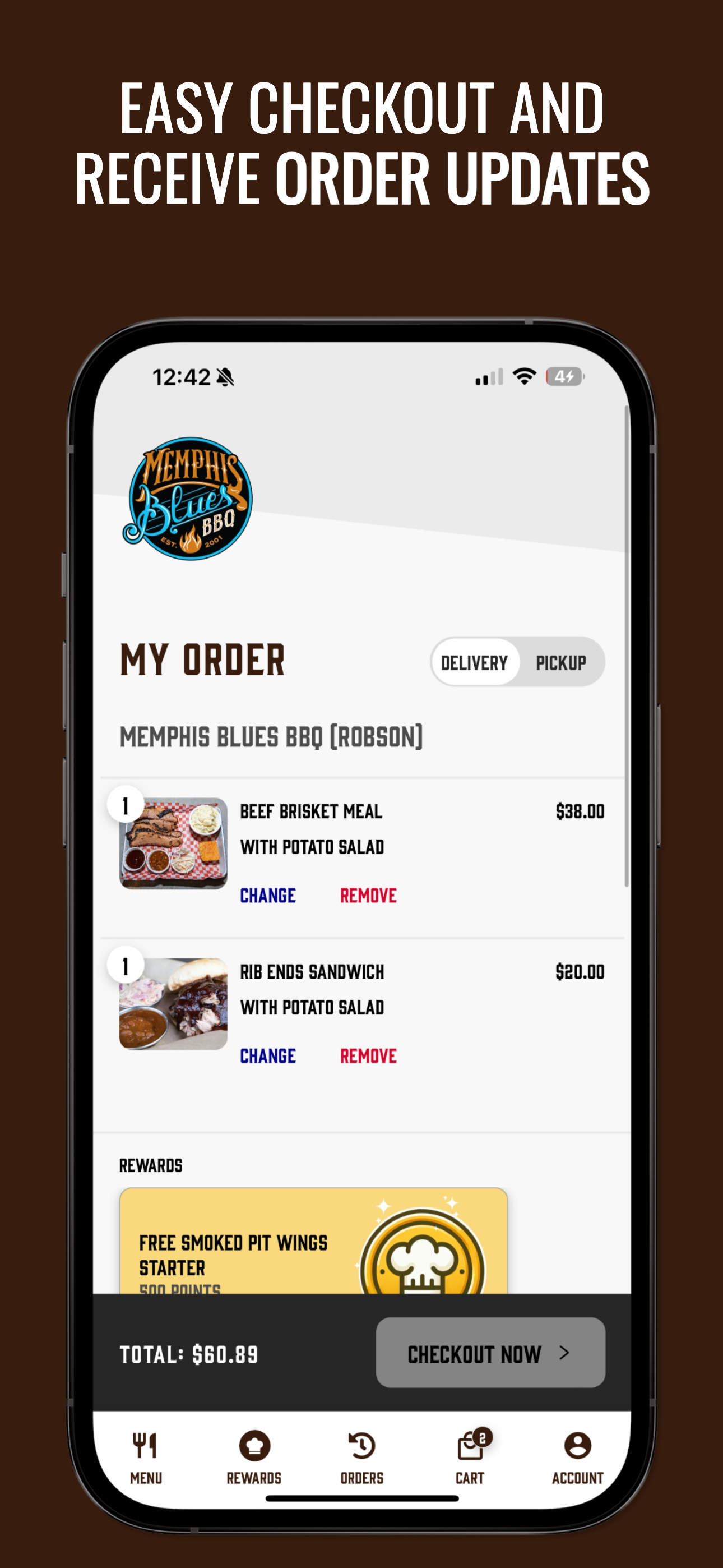 Memphis Blues BBQ House screenshot 4