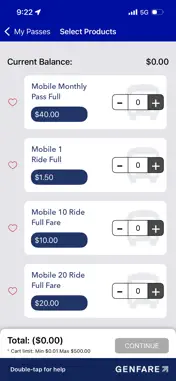 MyCitibus screenshot 3