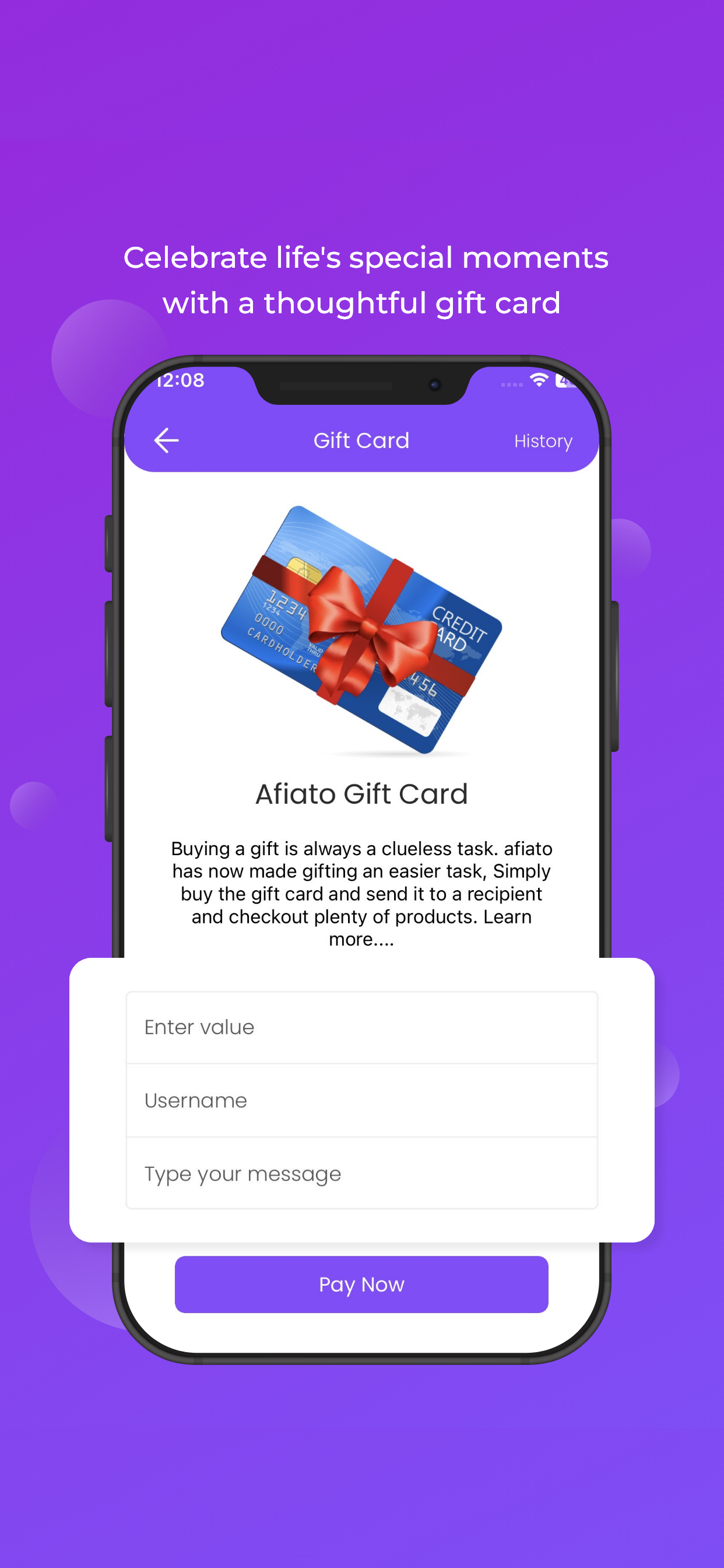 Afiato - Seamless Shopping