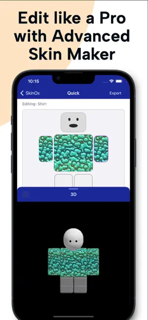 SkinOx - Create and Edit Skins screenshot 4