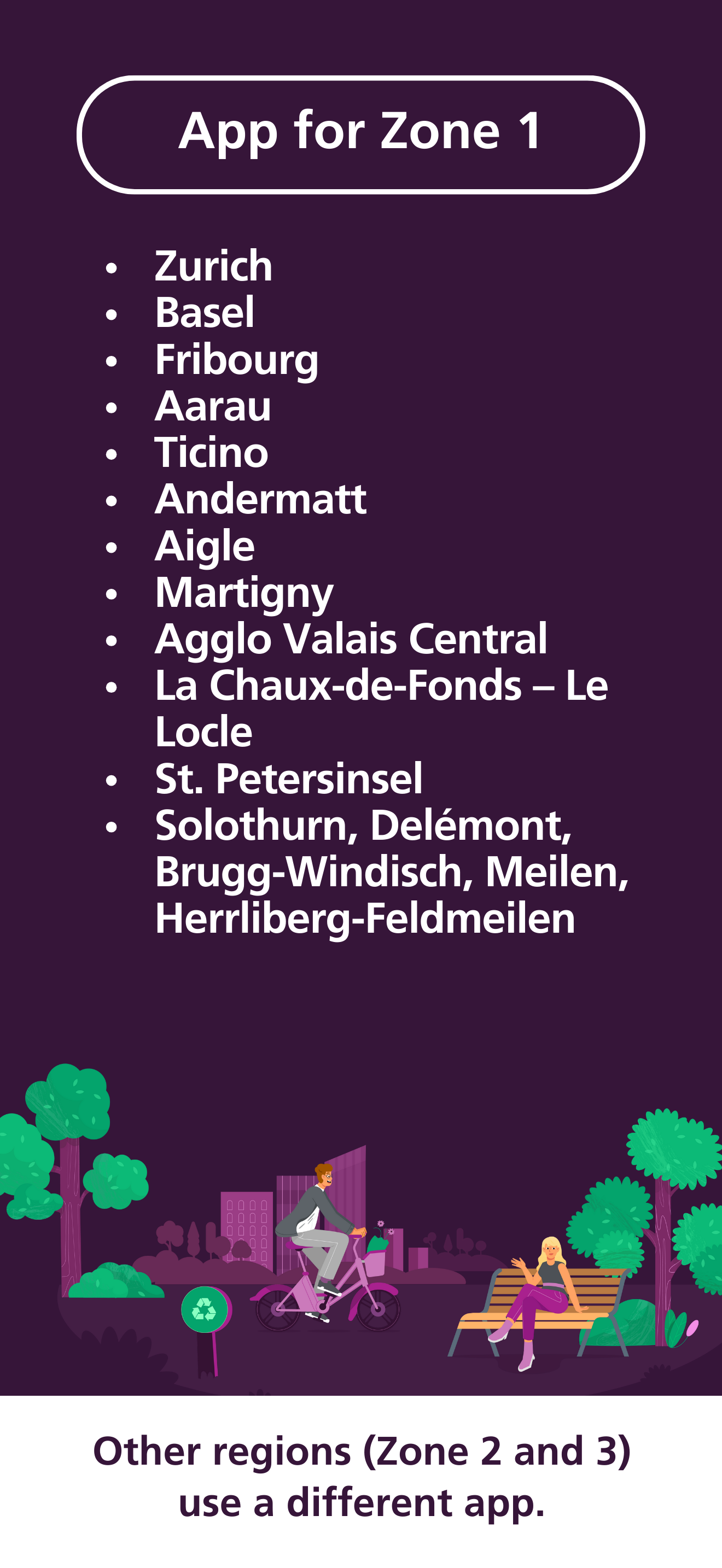 PubliBike Velospot (Zone 1)