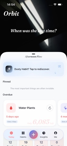 Orbit – Habit & Memory Tracker Screenshot 1 of 5