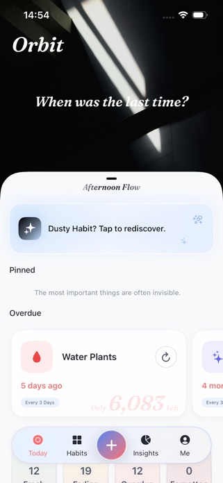 Orbit – Habit & Memory Tracker Screenshot 1 of 5