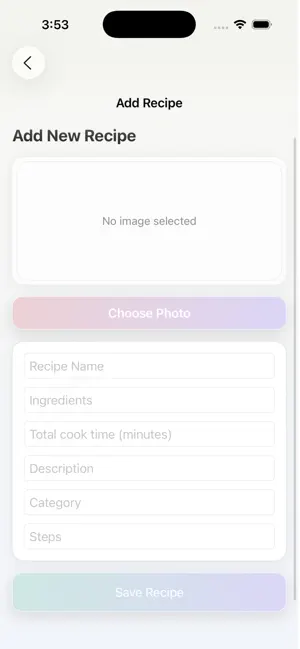 MyDishDiary screenshot 2