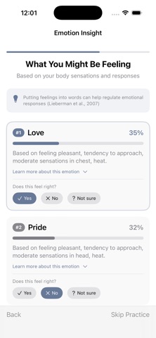Learn to Feel screenshot