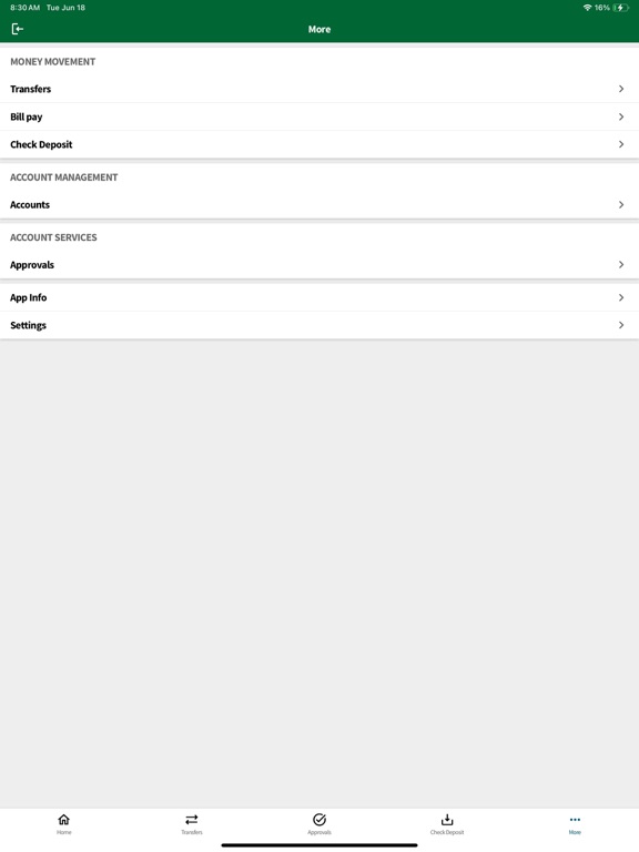 CBE Business Express iPad screenshot