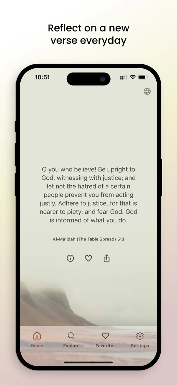 Screenshot #1 pour My Daily Verse