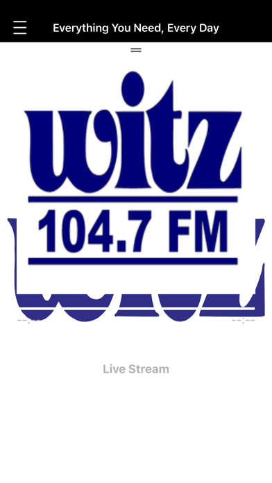 WITZ Radio Screenshot