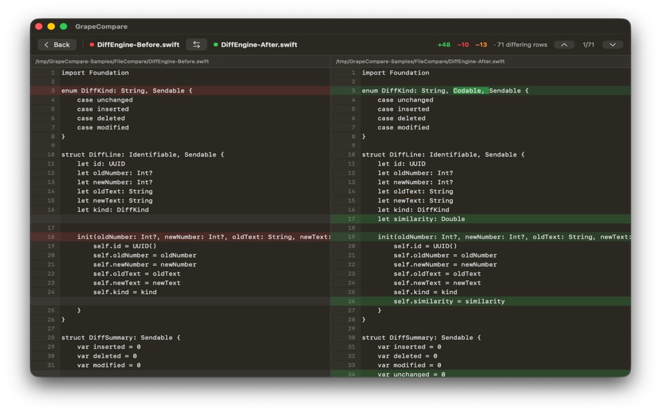 #3. GrapeCompare (macOS) By: 峰 朱