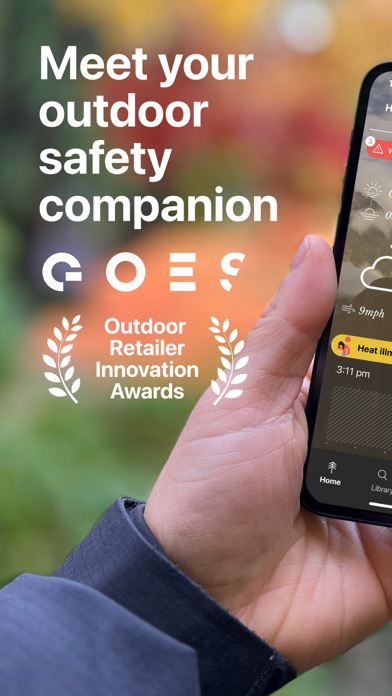 GOES: Outdoor Health & Safety Screenshot
