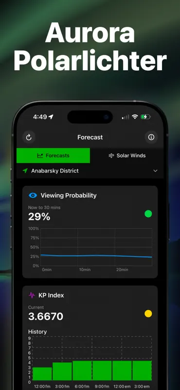Aurora Forecast - Borealis Map screenshot 2 of 7