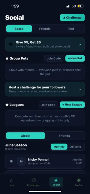 Ante - Fitness Stakes screenshot 2