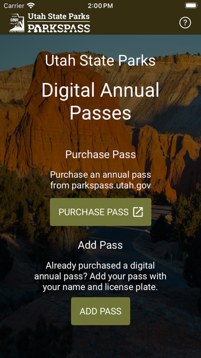 Utah State Parks Screenshot