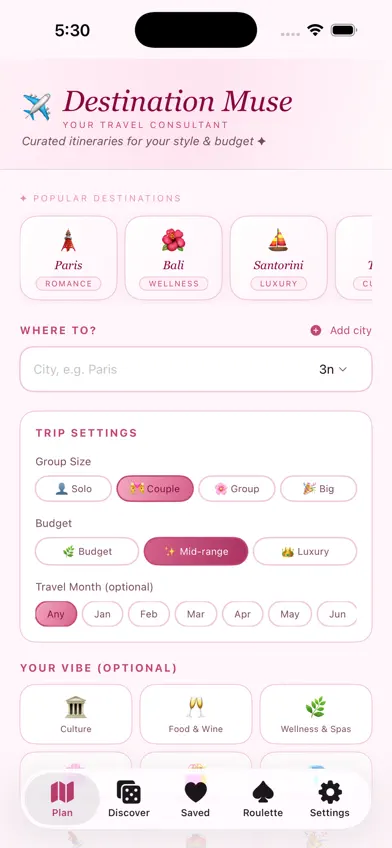 Destination Muse screenshot 1