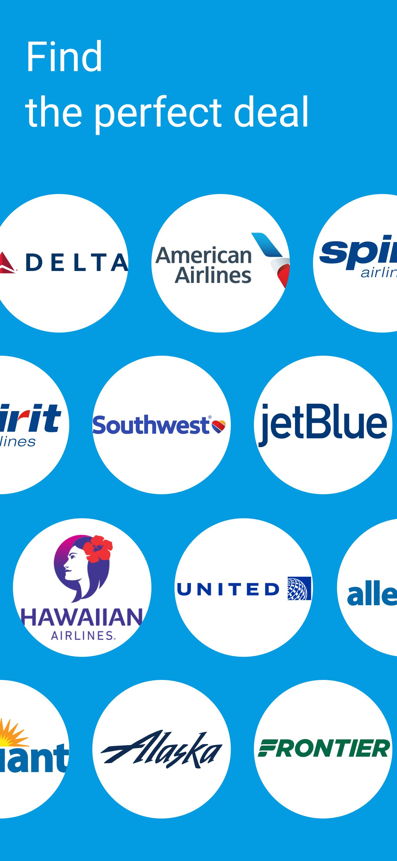 Cheap flights — All airlines