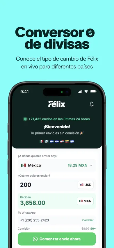 Félix Pago - Envíos de dinero screenshot 2