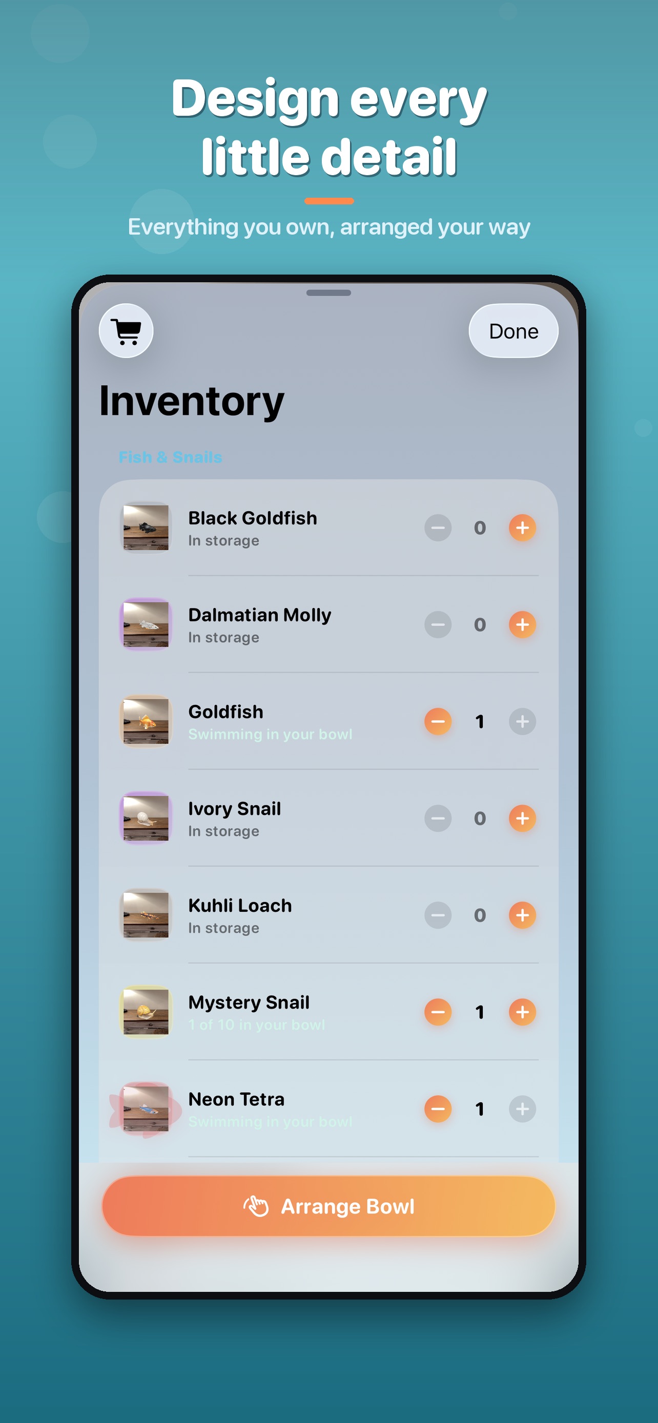 Screenshot 4 of Little Splashy: AR Pet Fish