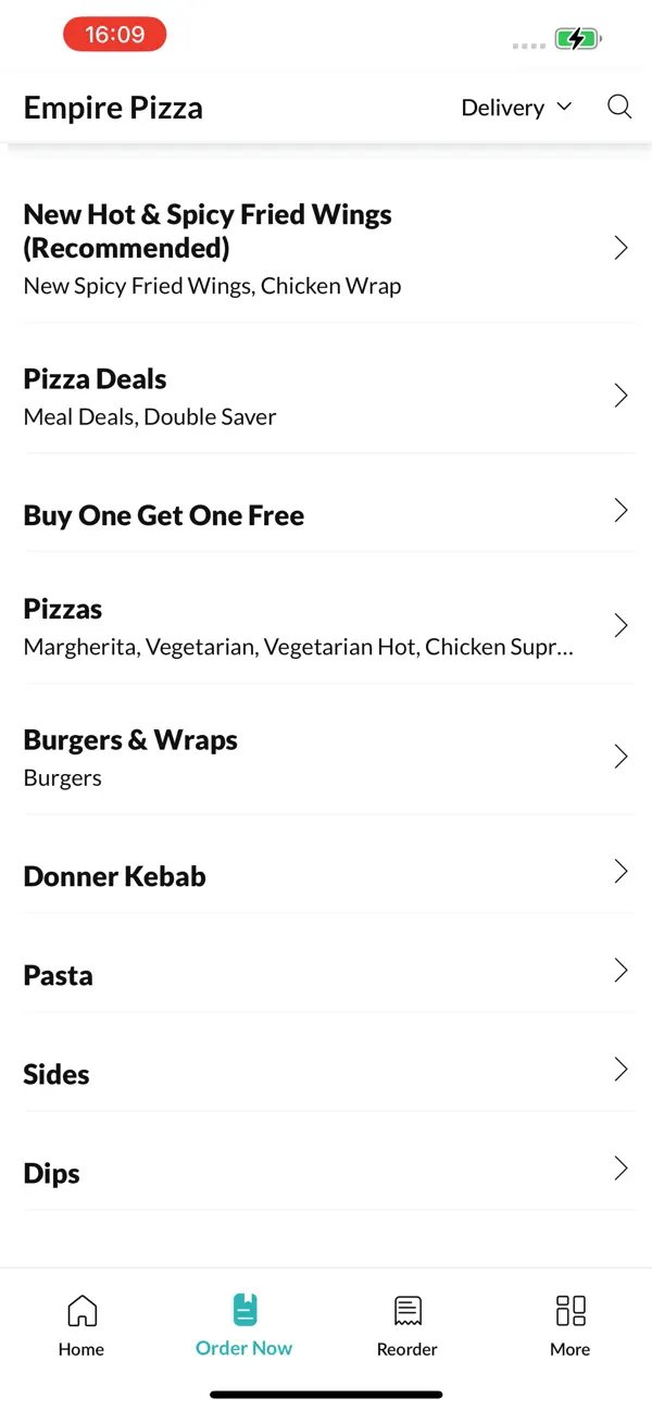 Screenshot #3 pour Empire Pizza.