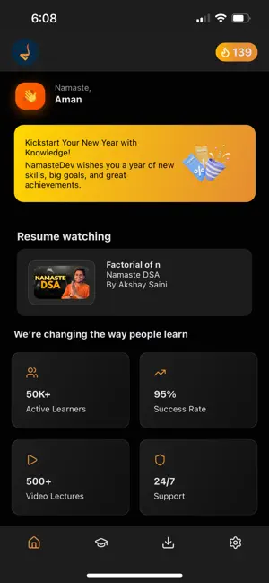 NamasteDev By Akshay Saini screenshot 2