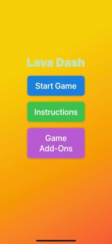 Lava Dash iPhone screenshot