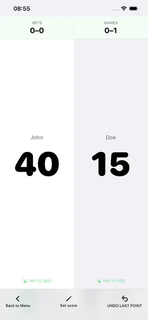 CourtScore: Scorekeeper screenshot 3