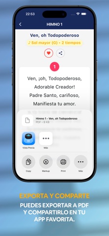 Himnario Digital IMPCH screenshot