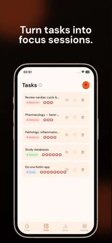 PomoTask: Focus & Study Timer Screenshot 3 of 6