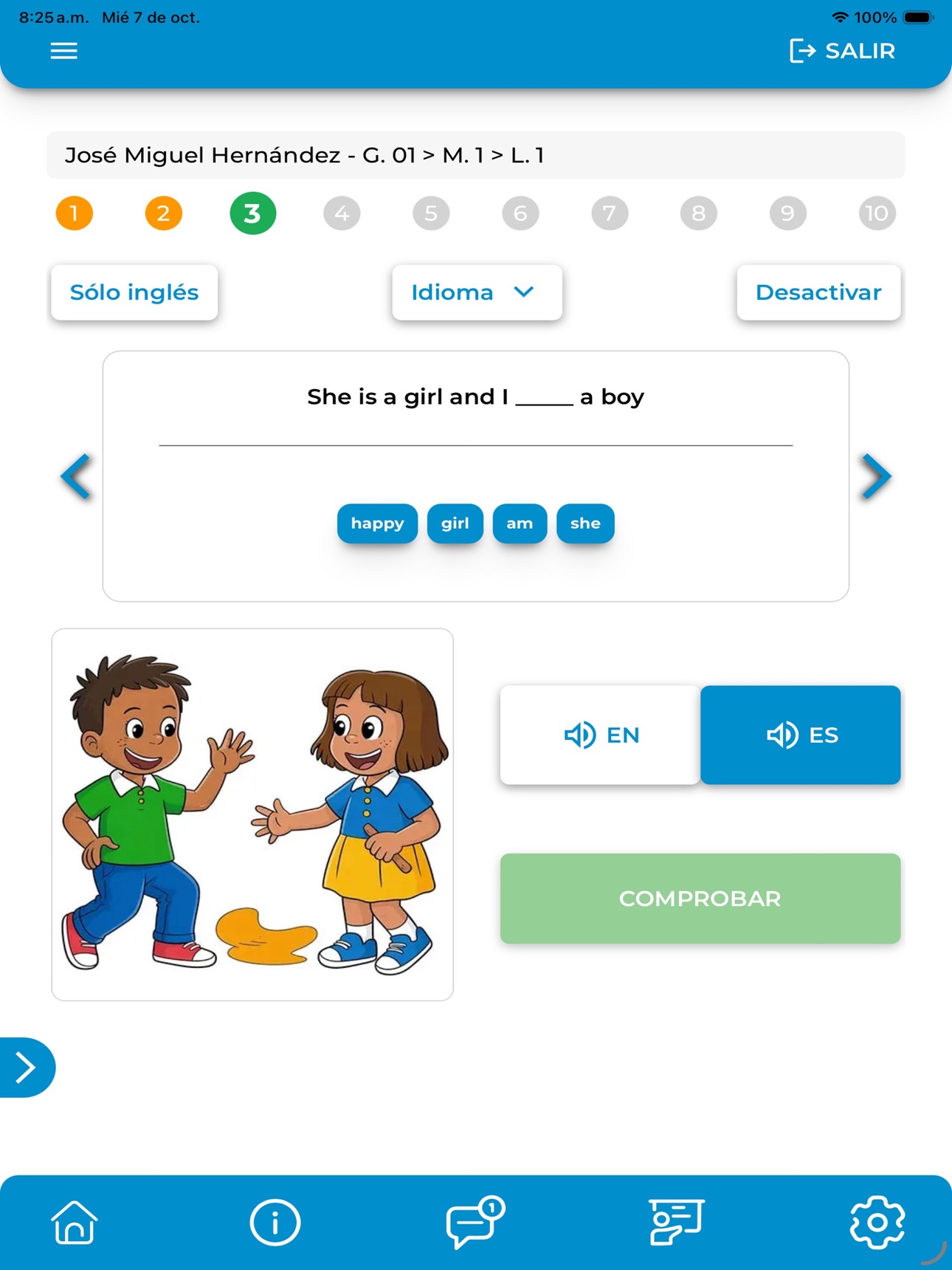 Screenshot 11 of Asistente de bilingüismo