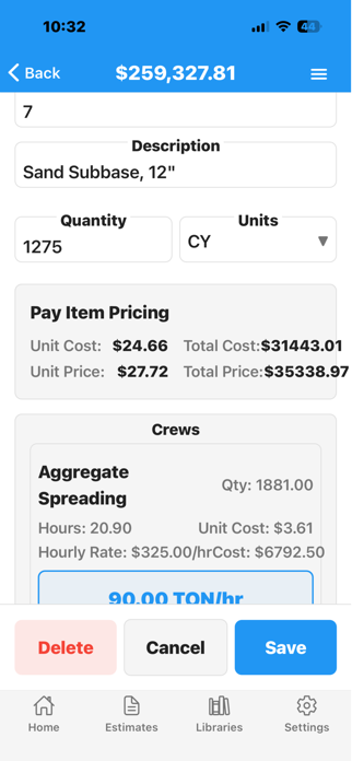 Contractor Estimate Pro Screenshot 7 of 7