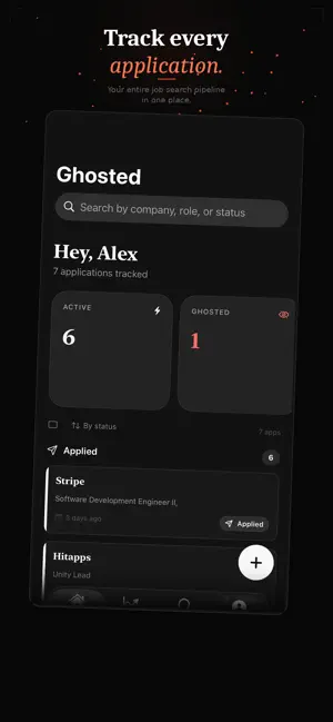 Ghosted: Application Tracker screenshot 2