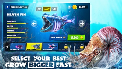 Shark Attack: Hungry Fish Game Screenshot