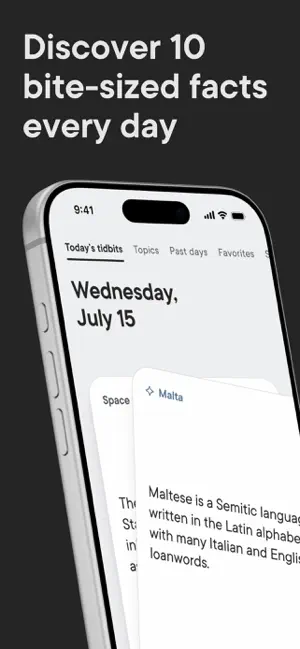 Tidbits: Daily Learning screenshot 1