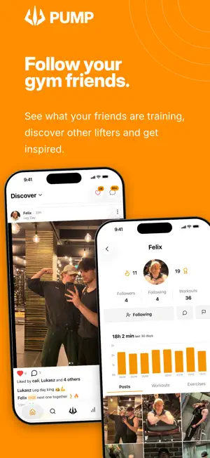 Pump: Gym Workout Tracker screenshot 1