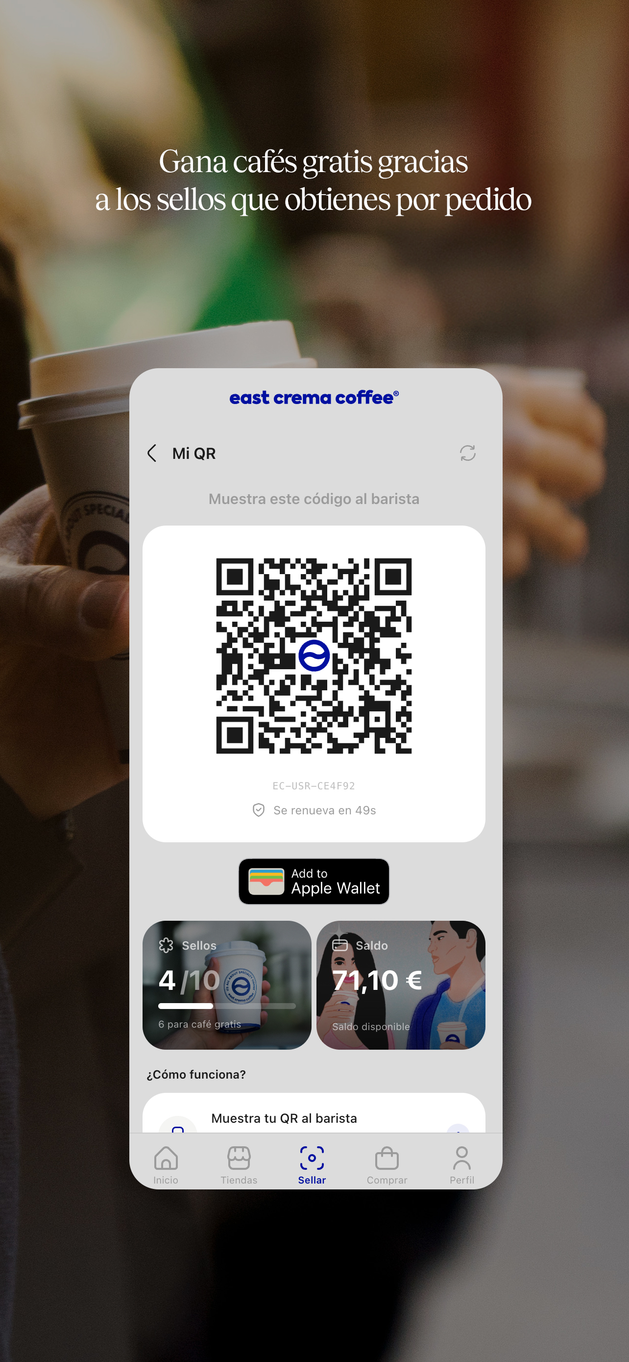 East Crema Coffee APP screenshot 3