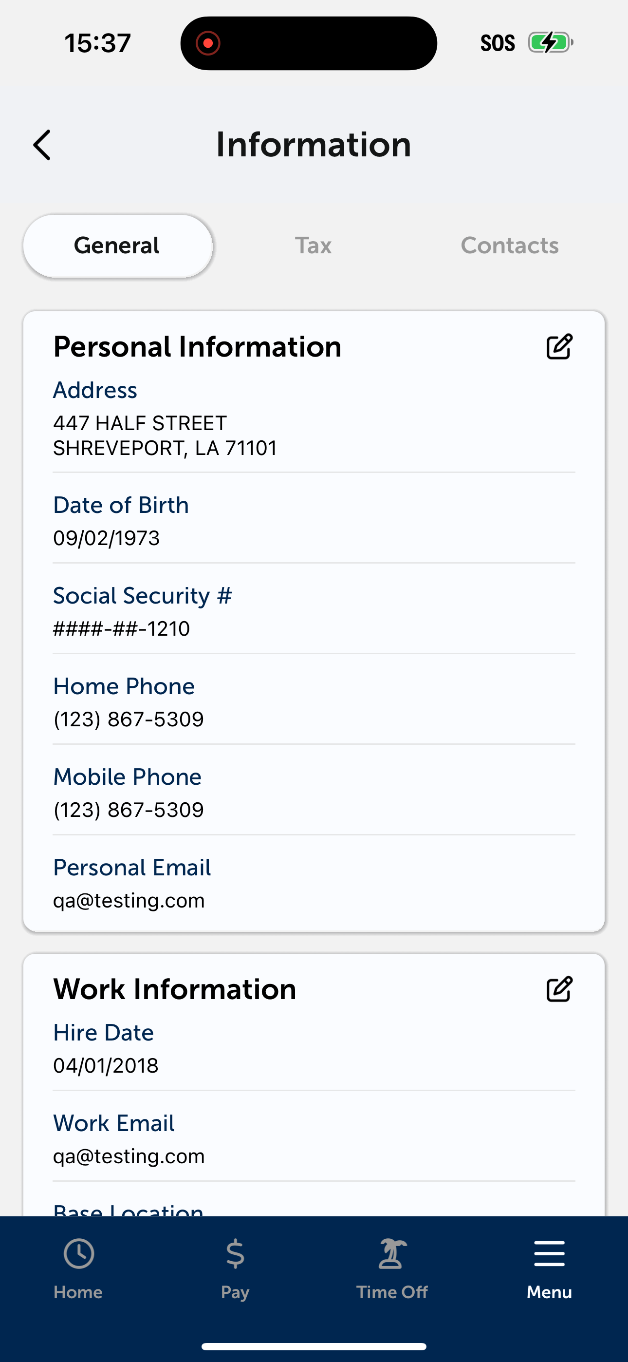 eSELFSERVE screenshot 7