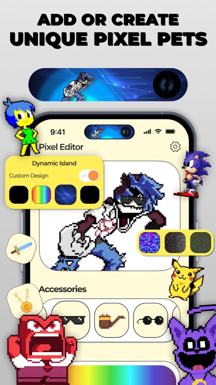 Pixel Pets for Dynamic Island,