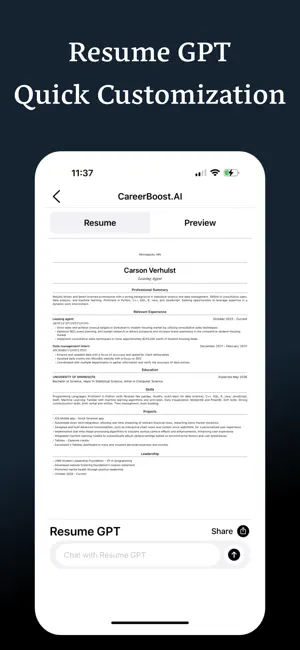 CareerBoost.AI: Resume Builder screenshot 3